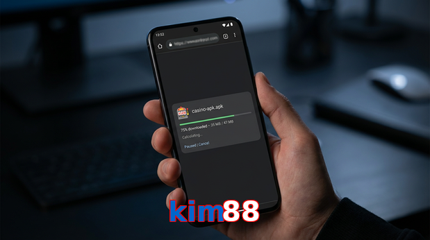 Main screen of Kim88 apk page for PK players