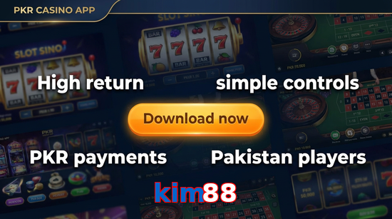 Main screen of Kim88 gamedownload page for PK players