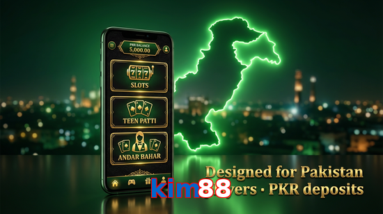 Main screen of Kim88 pk page for PK players