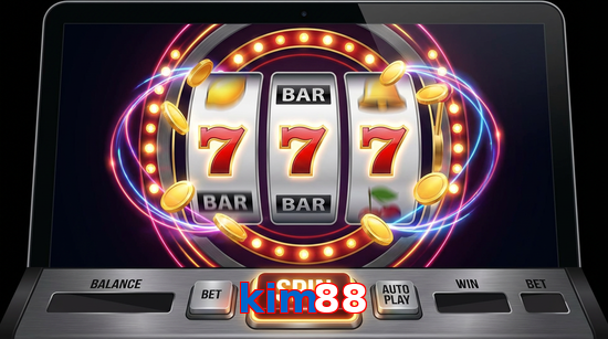 Main screen of Kim88 slots page for PK players
